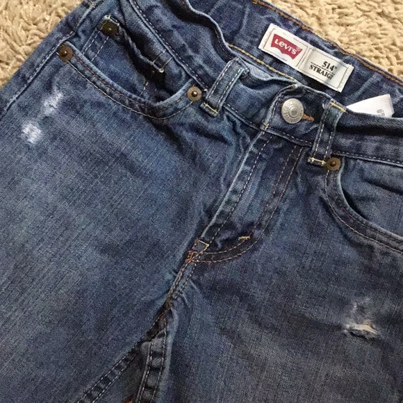 Boys size 6 Reg Levi’s 514 Straight Leg jeans - Picture 2 of 5